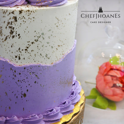 Purple cake.