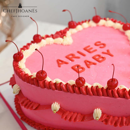 Aries baby cake. Feed 15 people.