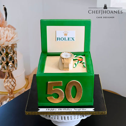 Rolex cake. Feed 25 people.