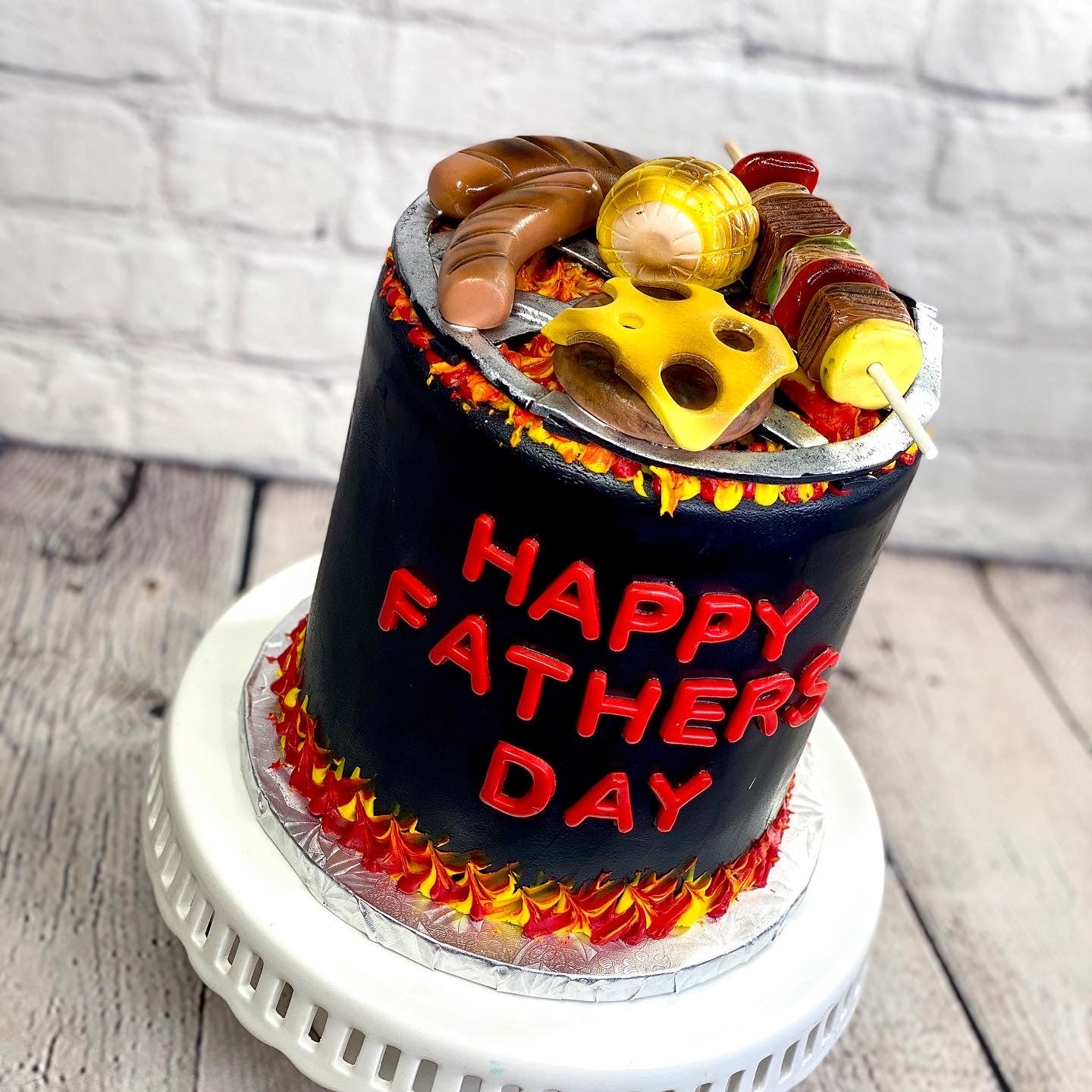 BBQ Father’s day cake.